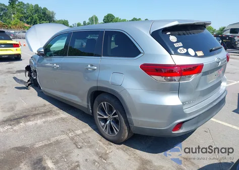 2019 Toyota Highlander Le из США, поврежденный, VIN 5TDZARFH6KS047099
